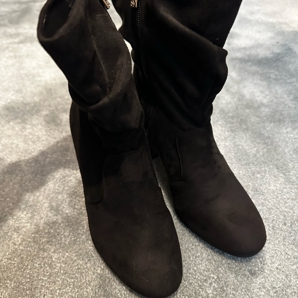 Jessica Simpson black suede booties 7.5 - Picture 1 of 6